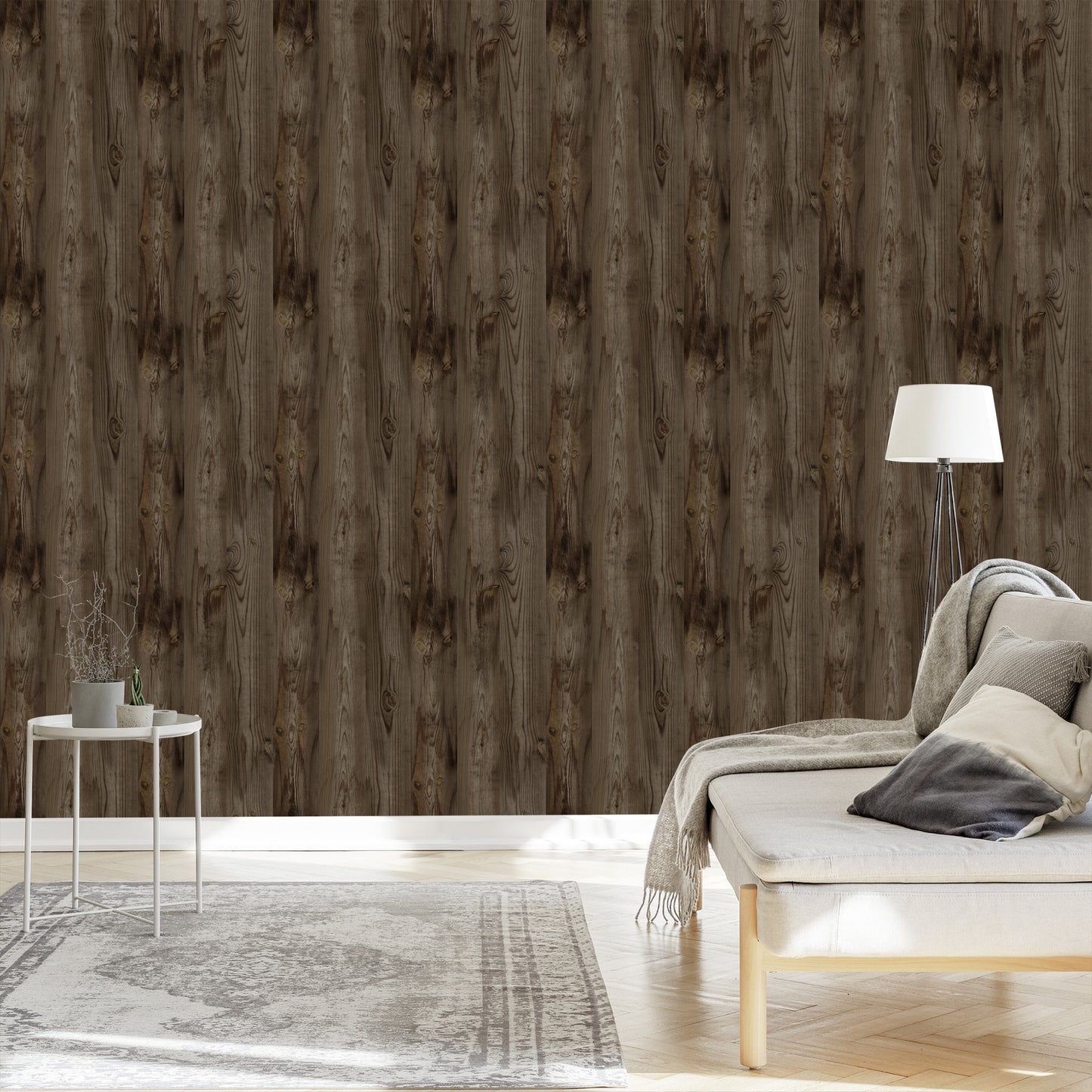 Wallpaper Wooden Planks