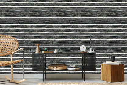 Wallpaper Stylized On Old Wooden Planks