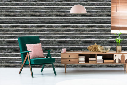 Wallpaper Stylized On Old Wooden Planks
