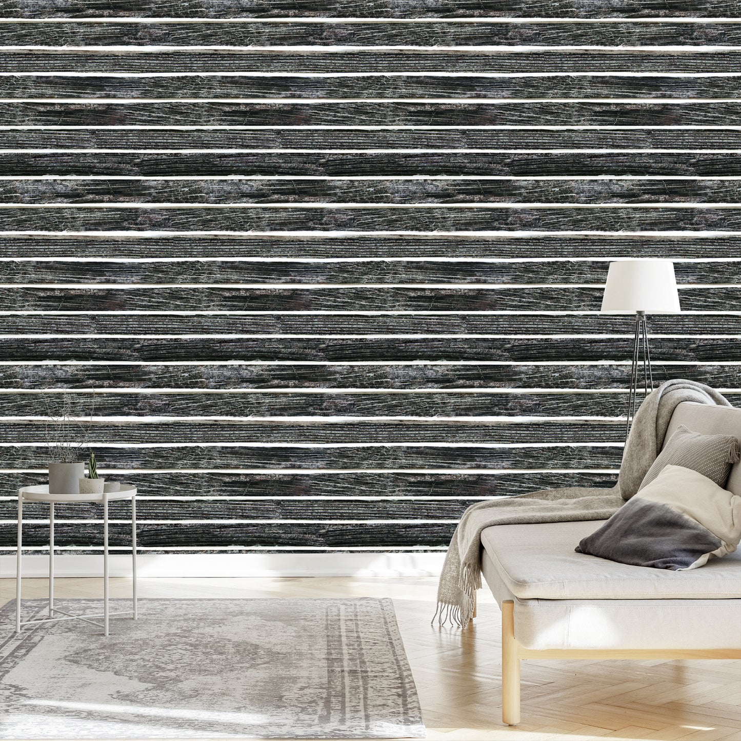 Wallpaper Stylized On Old Wooden Planks