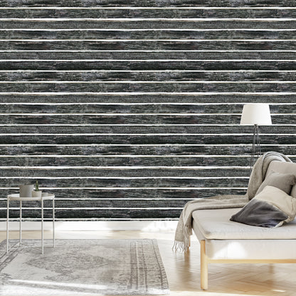 Wallpaper Stylized On Old Wooden Planks