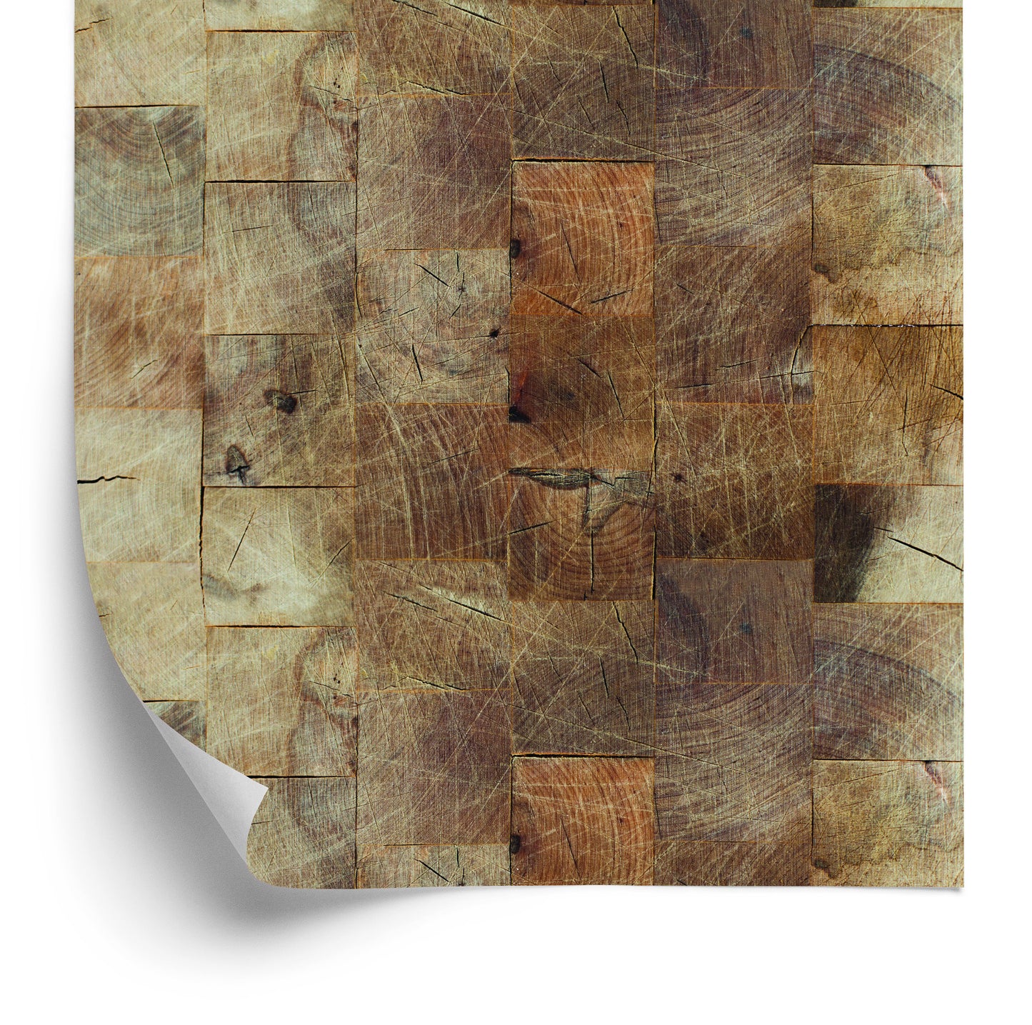 Wallpaper Wood Imitation