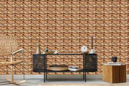 Wallpaper Wooden Abstraction