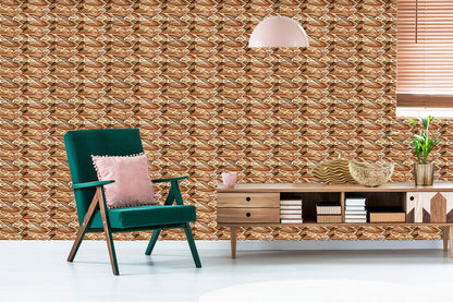 Wallpaper Wooden Abstraction