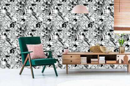 Wallpaper Trendy Graffiti