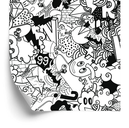 Wallpaper Trendy Graffiti