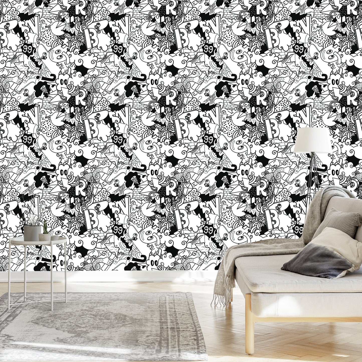 Wallpaper Trendy Graffiti