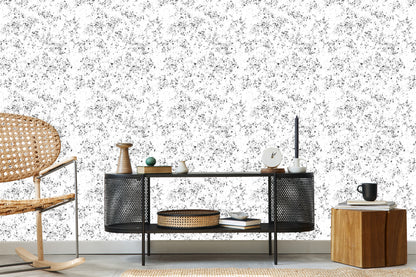 Wallpaper Black And White Concrete