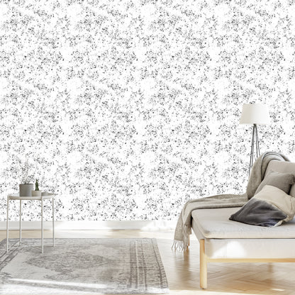 Wallpaper Black And White Concrete