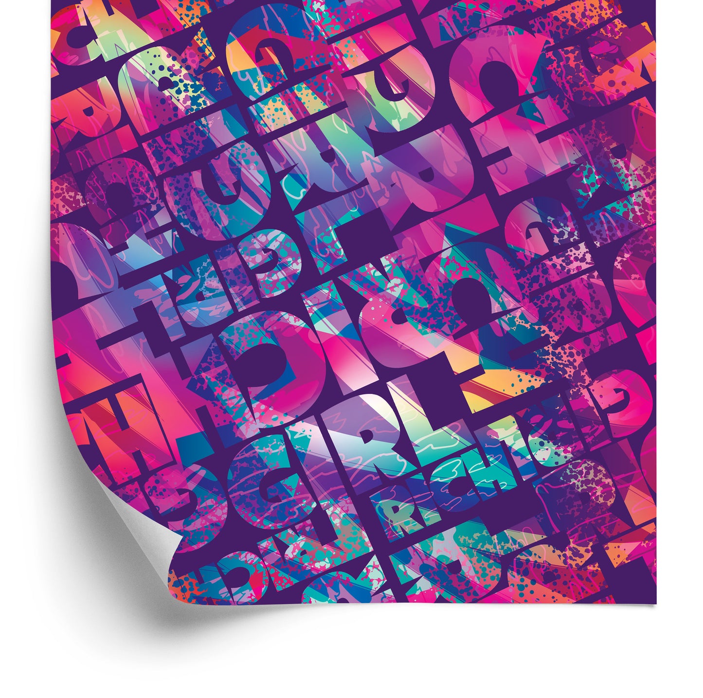 Wallpaper Girly Graffiti