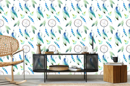 Wallpaper Dreamcatchers With Feathers