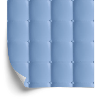 Wallpaper Blue Quilted Pattern