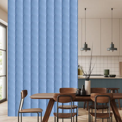 Wallpaper Blue Quilted Pattern