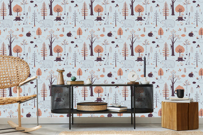 Wallpaper For Children - Beautiful Forest Animals