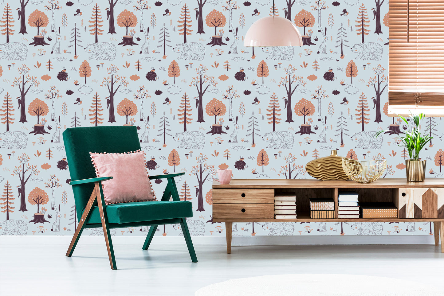 Wallpaper For Children - Beautiful Forest Animals