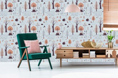 Wallpaper For Children - Beautiful Forest Animals