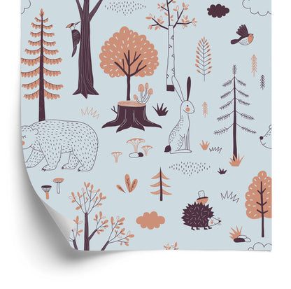Wallpaper For Children - Beautiful Forest Animals
