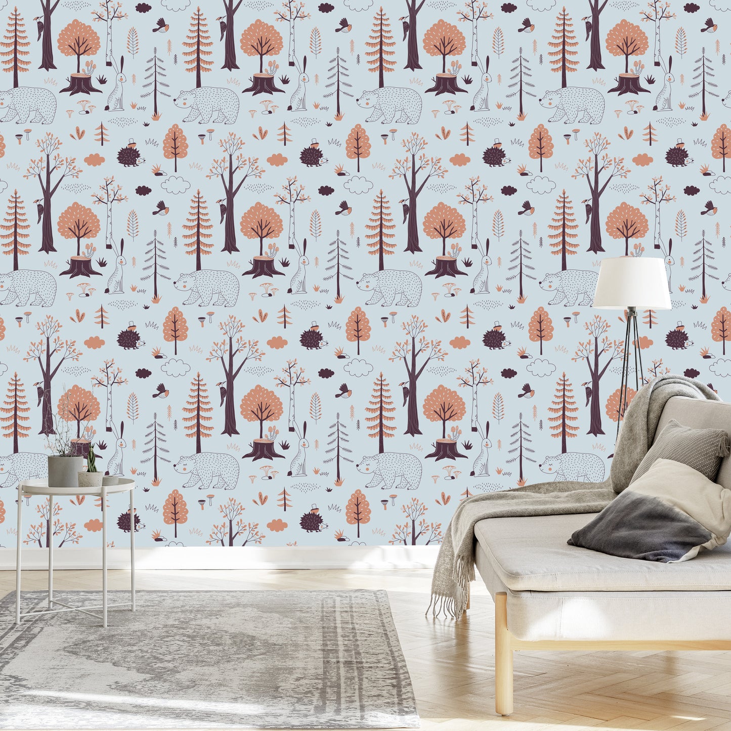 Wallpaper For Children - Beautiful Forest Animals