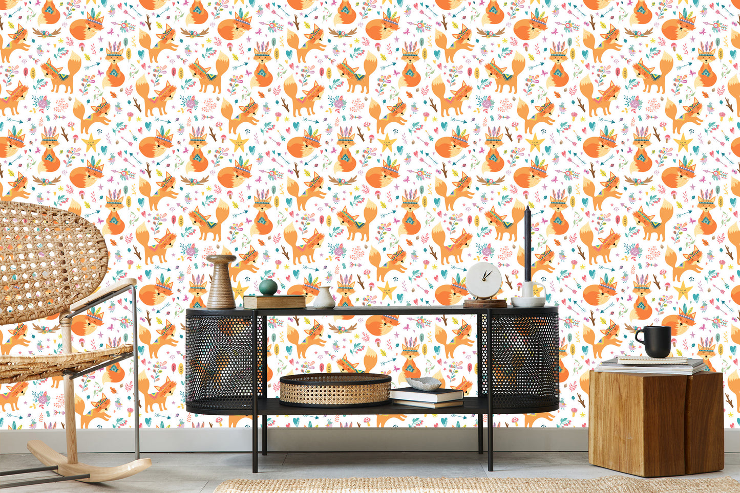 Wallpaper Indian Foxes