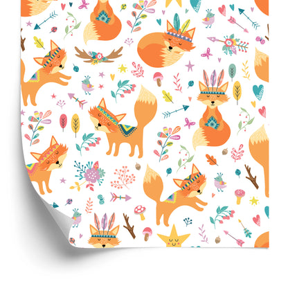 Wallpaper Indian Foxes