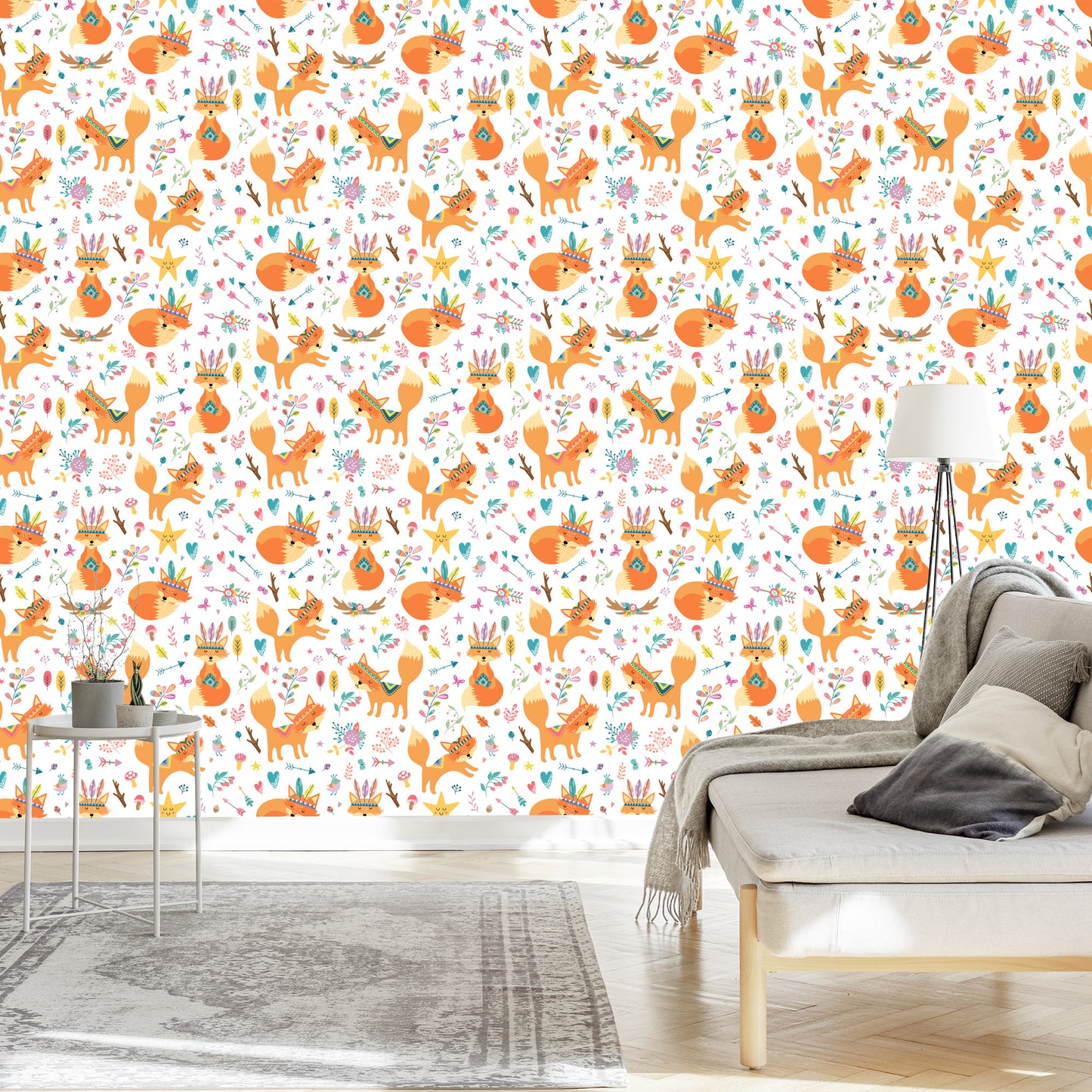 Wallpaper Indian Foxes
