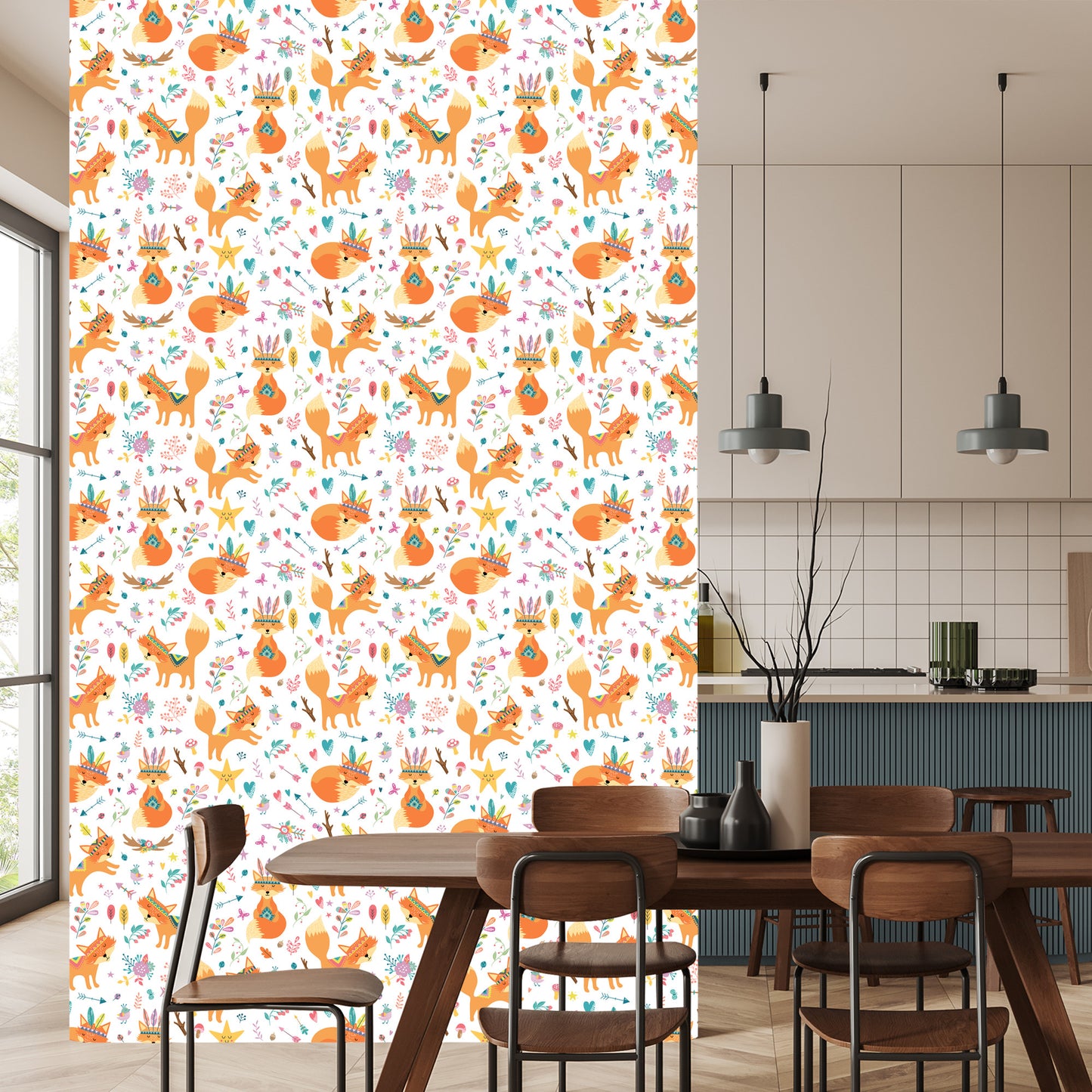 Wallpaper Indian Foxes