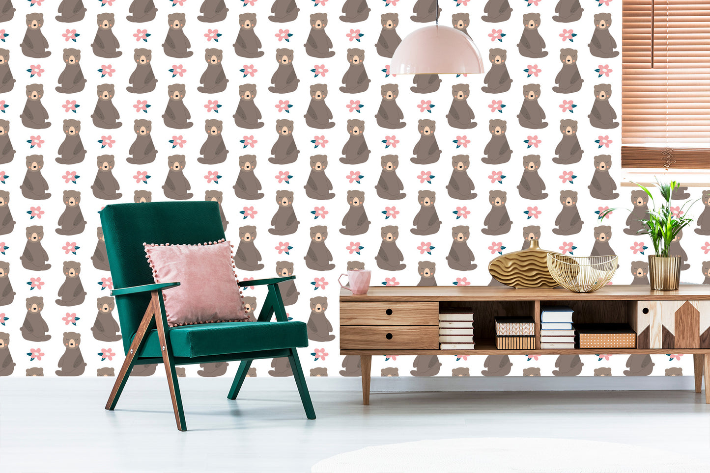 Wallpaper For Children - Lovely Teddy Bears