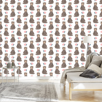 Wallpaper For Children - Lovely Teddy Bears