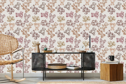 Wallpaper For Children - Teddy Bears