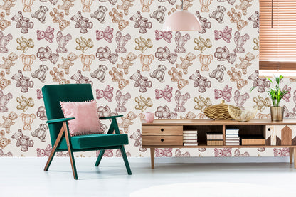 Wallpaper For Children - Teddy Bears