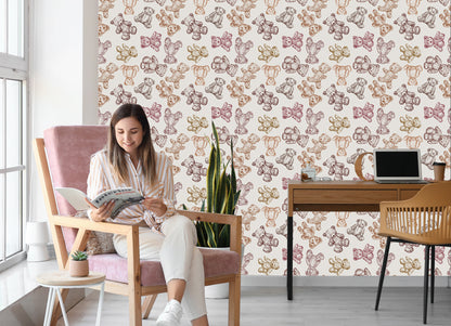 Wallpaper For Children - Teddy Bears