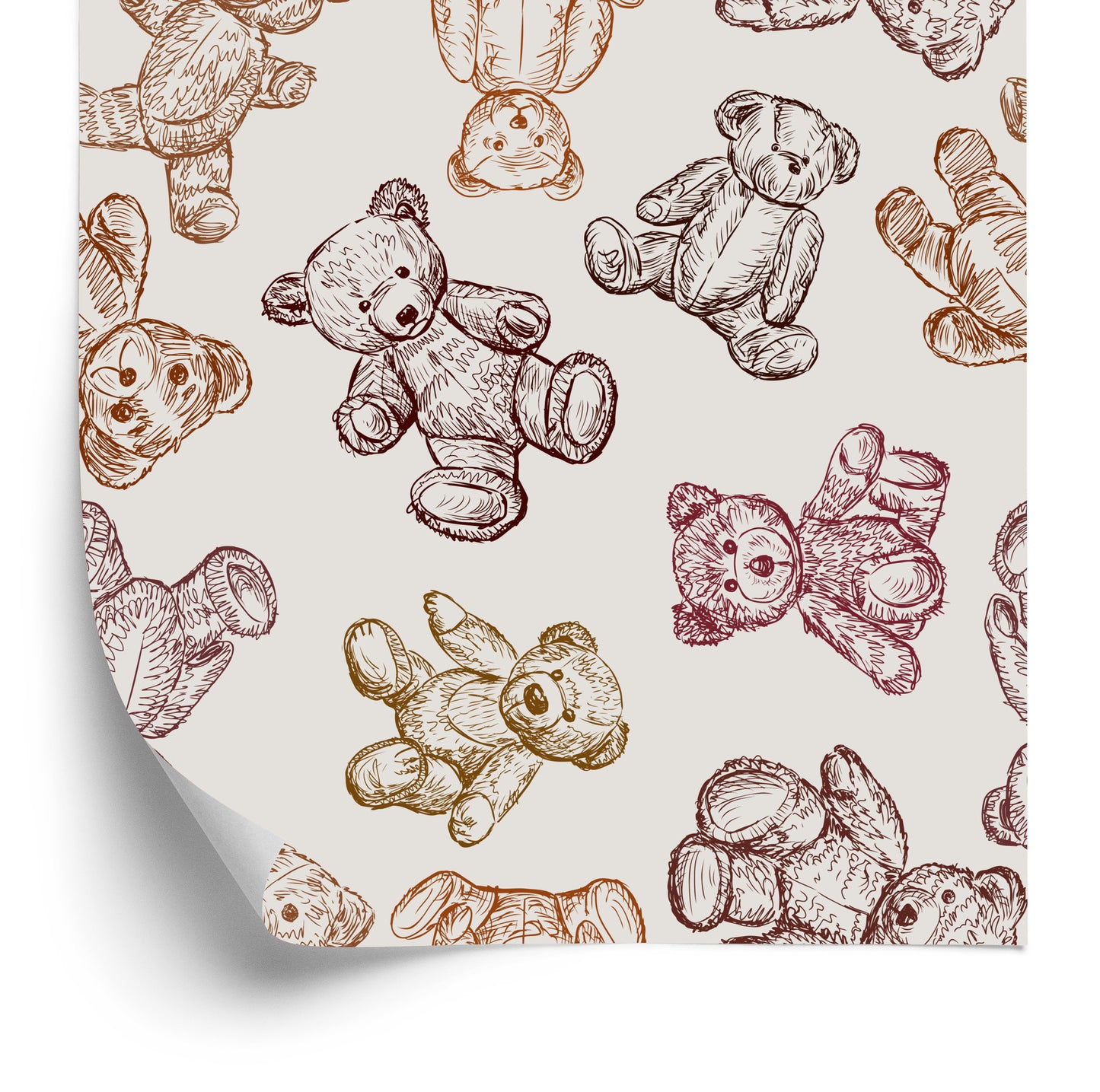 Wallpaper For Children - Teddy Bears