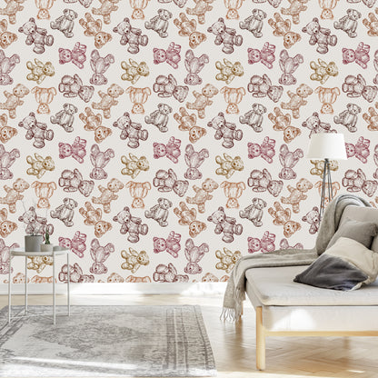 Wallpaper For Children - Teddy Bears