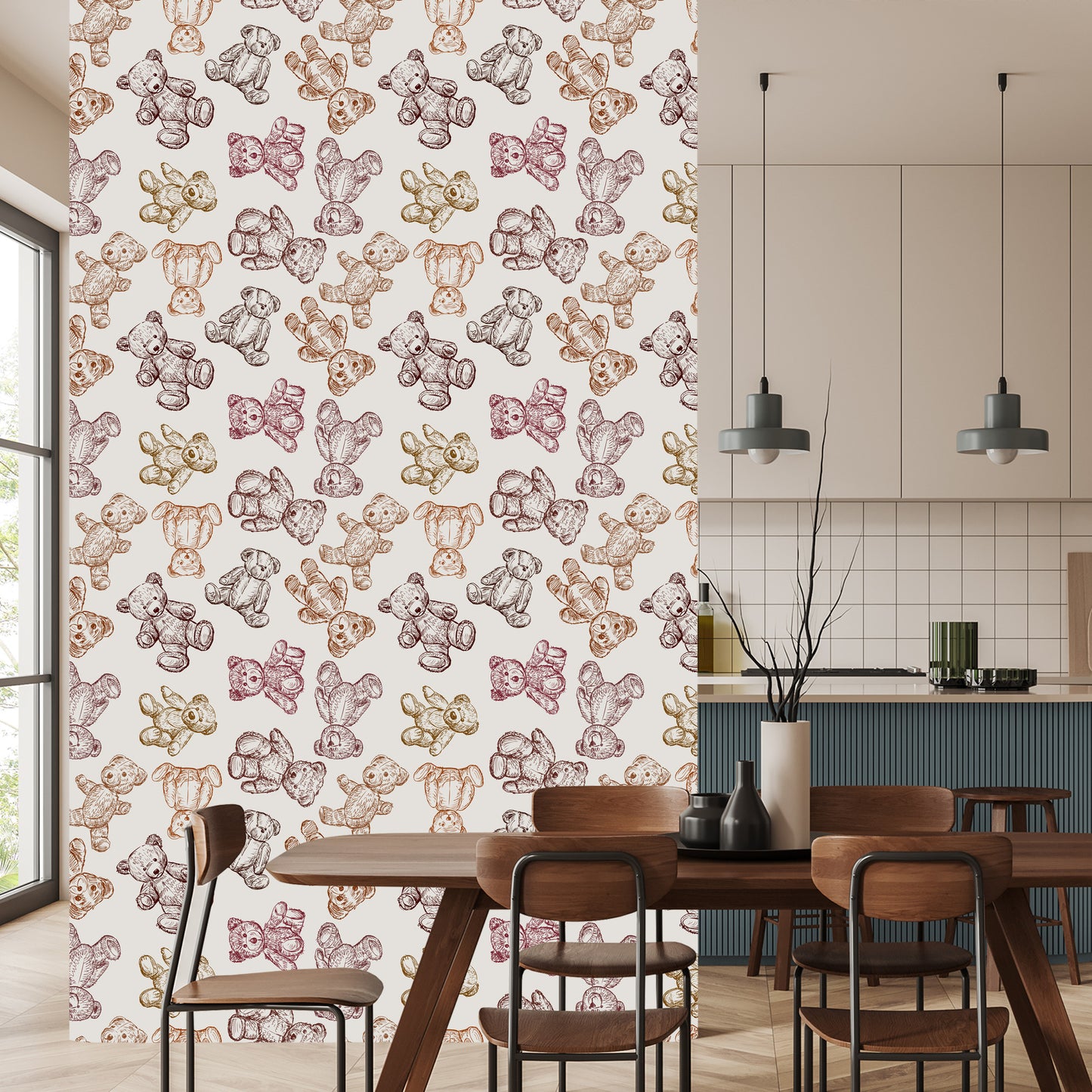 Wallpaper For Children - Teddy Bears