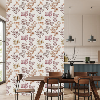Wallpaper For Children - Teddy Bears