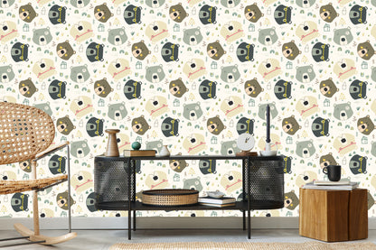 Wallpaper For Children - Happy Bears