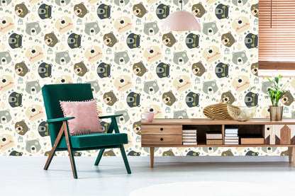 Wallpaper For Children - Happy Bears
