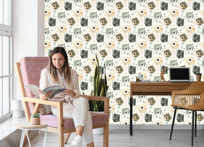 Wallpaper For Children - Happy Bears