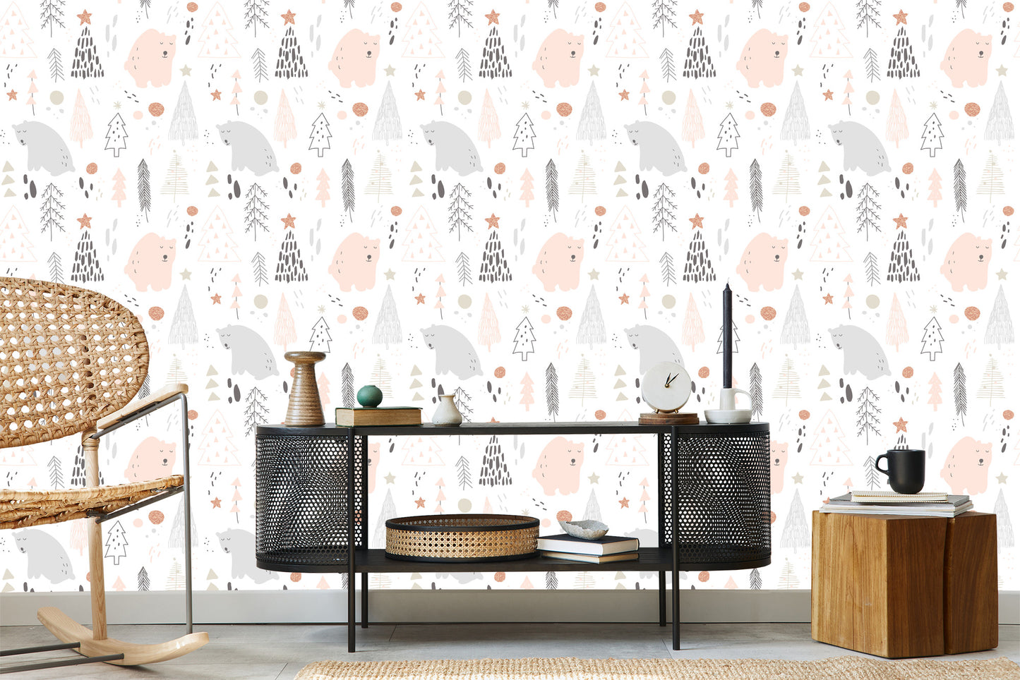 Wallpaper For Children - Sleeping Bears