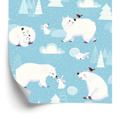Wallpaper For Children - Polar Animals
