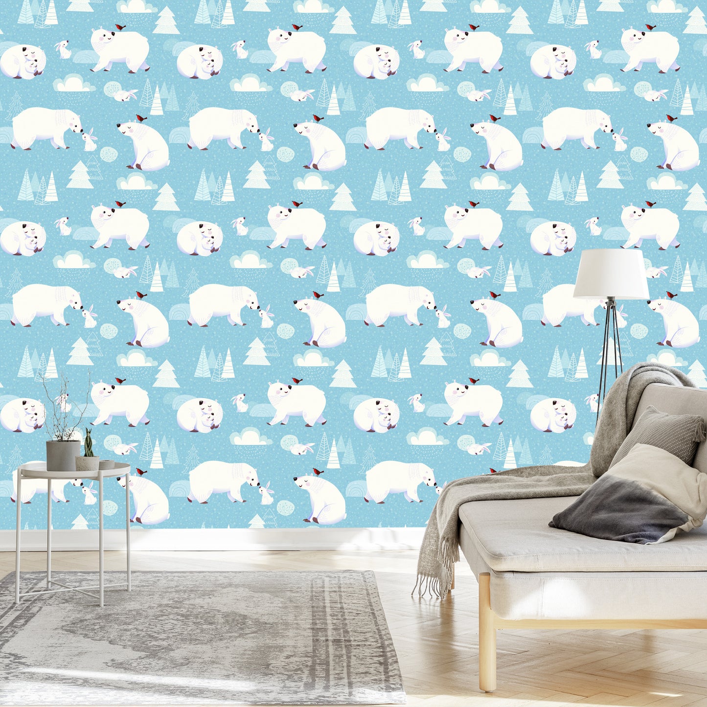 Wallpaper For Children - Polar Animals