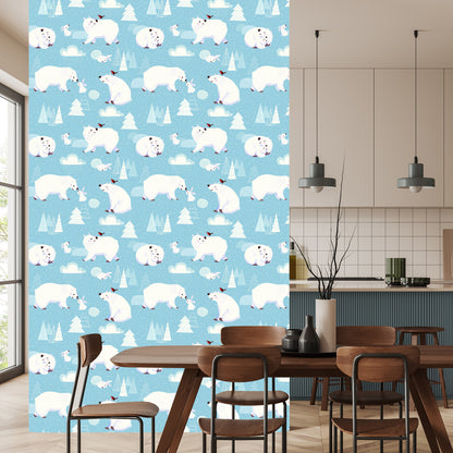 Wallpaper For Children - Polar Animals
