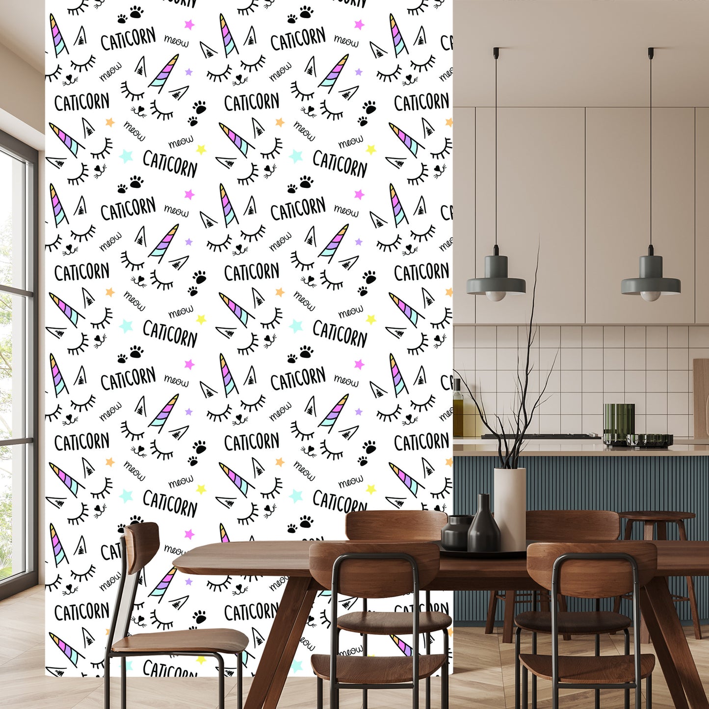Wallpaper For Children - Sleeping Cats