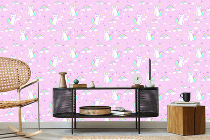 Wallpaper For Children - Little Cats