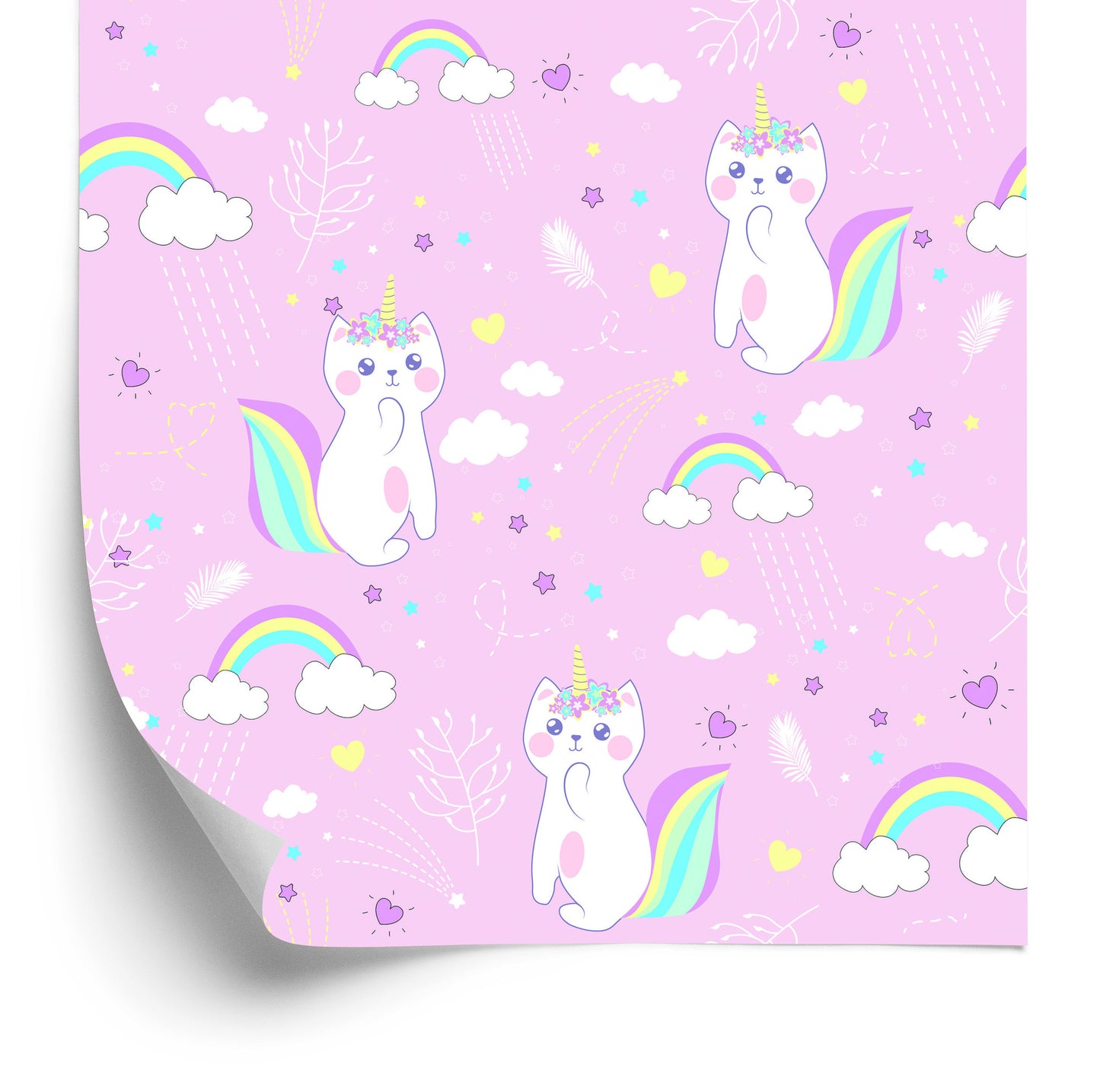 Wallpaper For Children - Little Cats