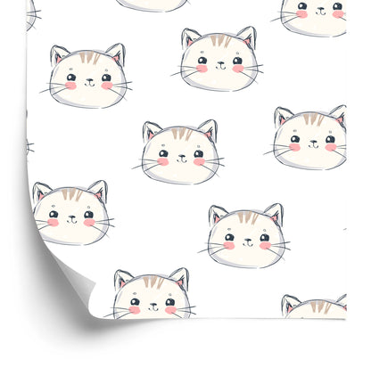 Wallpaper For Children - Smiling Kittens