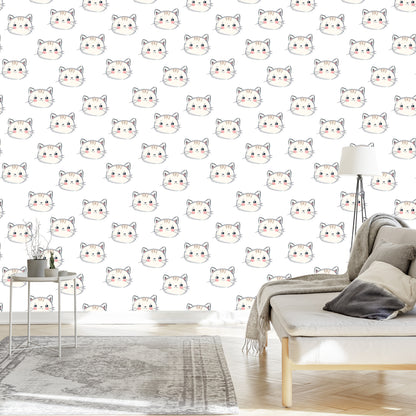Wallpaper For Children - Smiling Kittens