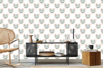 Wallpaper For Children - Smiling Kittens
