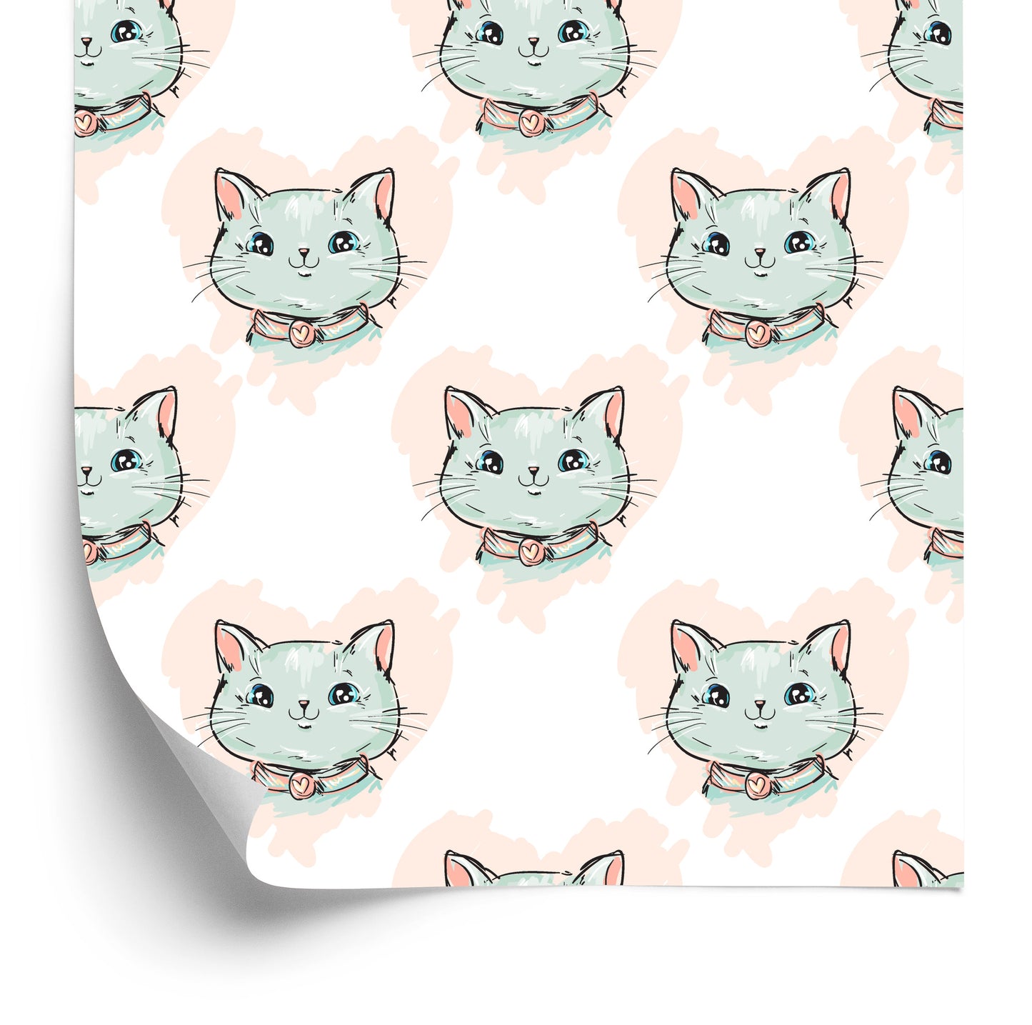 Wallpaper For Children - Smiling Kittens