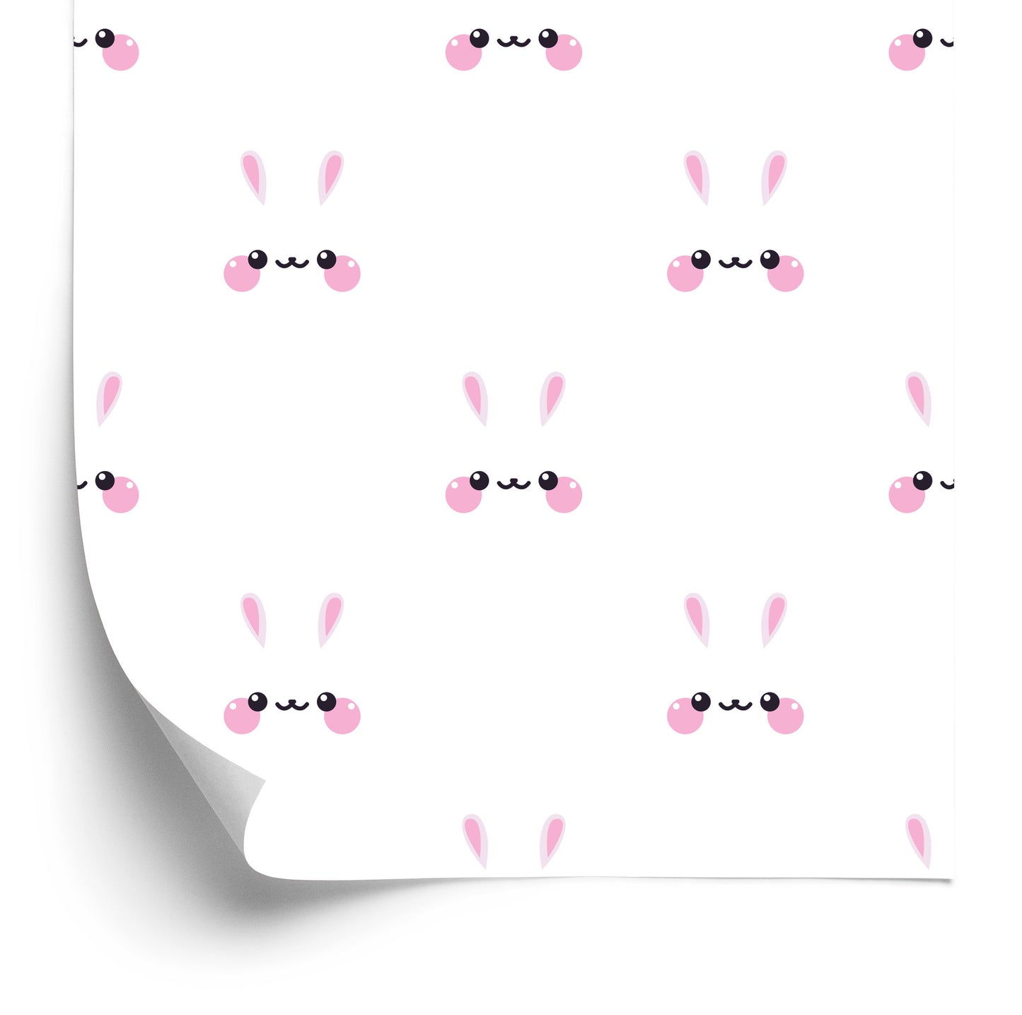 Wallpaper Loveable Rabbits